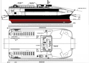 Ro-Ro passenger barge