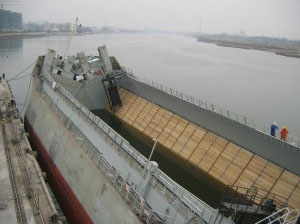 1000m3 Split barge